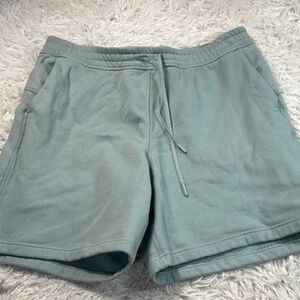 Lululemon Loungeful High-Rise Short 7" Silver Blue